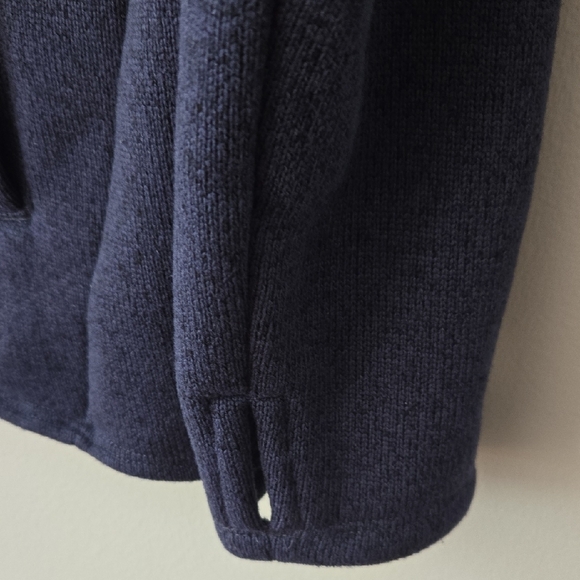 Merrell Women's Medium Cowl Neck Snap Thick Fleece Thumb Hole Pocket Pullover - Picture 6 of 16